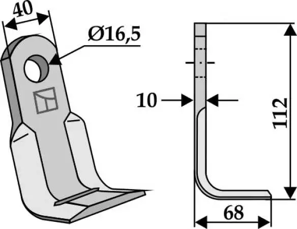 Winkelmesser 112x40mm